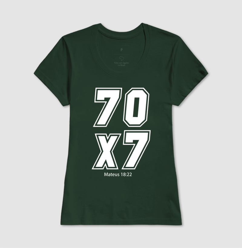 Camiseta Feminina 70x7  - Imagem 7