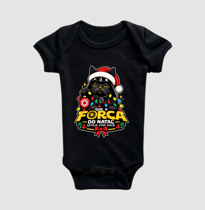 Que a Força do Natal Esteja com Você – Gato Natalino - Imagem 2