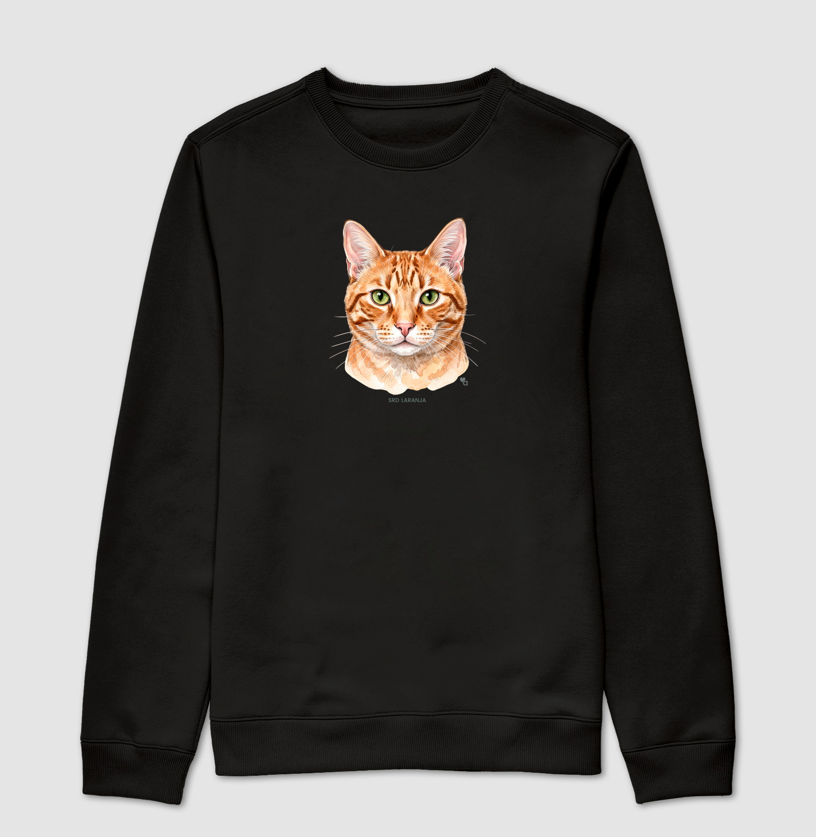 Gatos - SRD Laranja - Moletom Suéter - Imagem 6