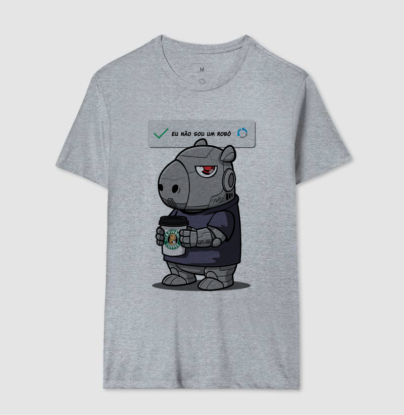 Camiseta Capivara Robô - Imagem 8