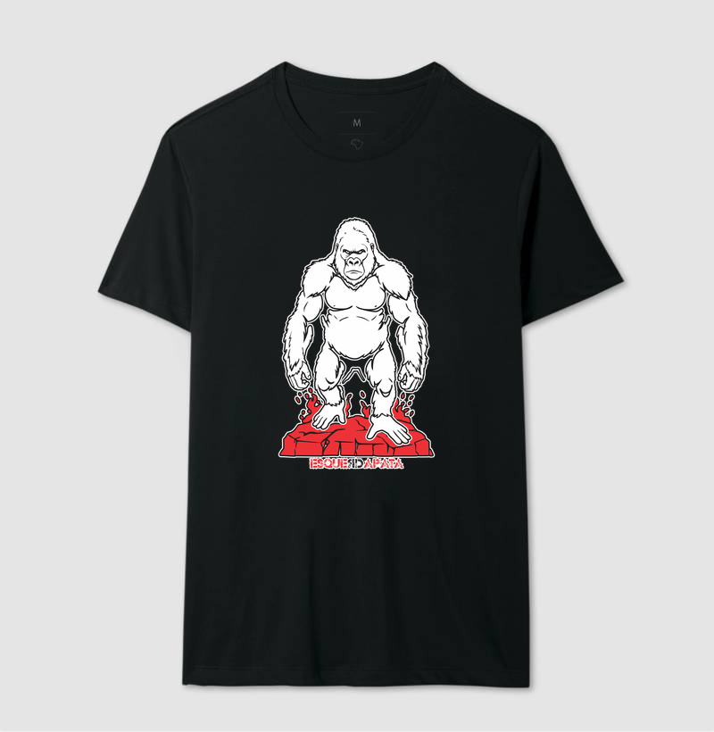 Camiseta Gorila em Algodão | EsquerdaPata - Imagem 5
