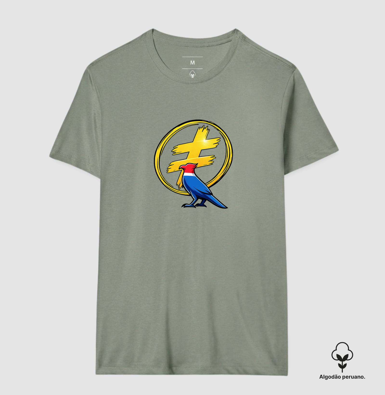 Camiseta com estampa “≠” e pássaro colorido — símbolo de diversidade e liberdade. Um manifesto de orgulho e inclusão para quem acredita na força das diferenças. - Imagem 5