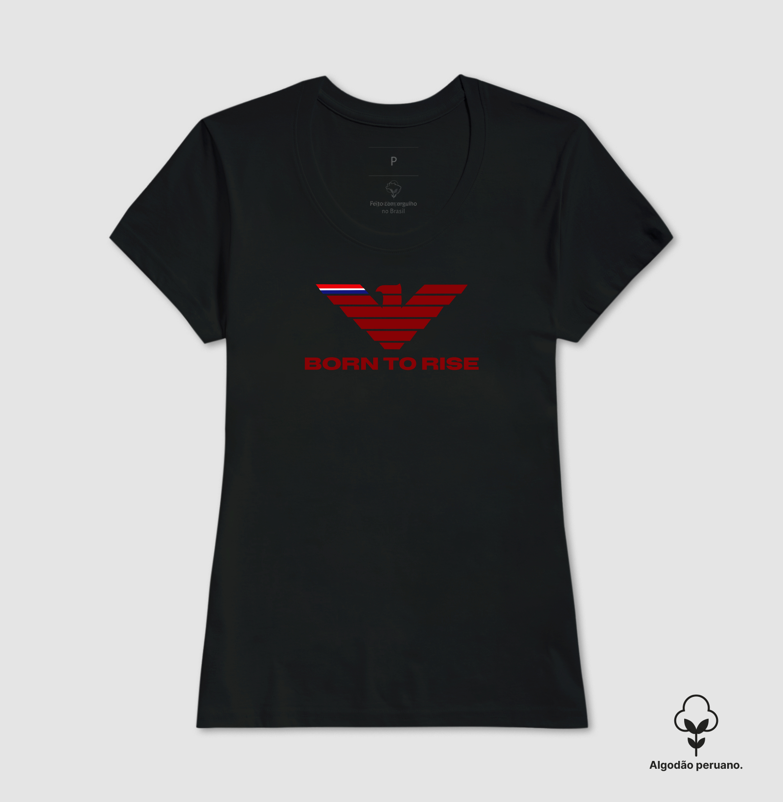 🦅 BORN TO RISE | O Poder de Quem Nasceu para Superar Mais do que uma estampa, Born to Rise é uma declaração de força, atitude e propósito. Inspirada na majestade da águia, símbolo universal de liderança, visão e liberdade, esta obra transmite a mentalidade daqueles que não aceitam limites e transformam desafios em conquistas. - Imagem 3