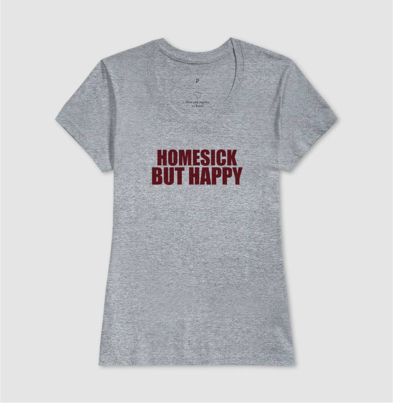 Camiseta Homesick But Happy - Imagem 9