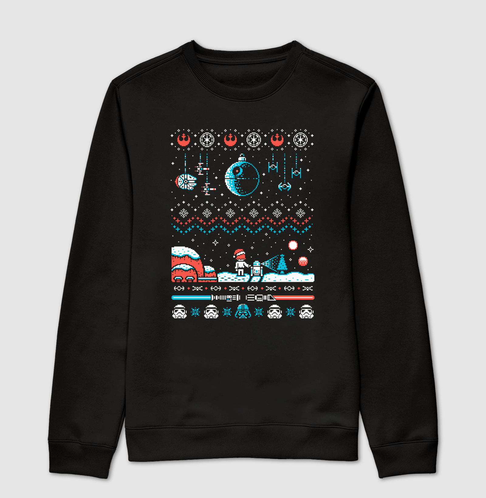 Natal Galáctico Pixel Art - Imagem 3