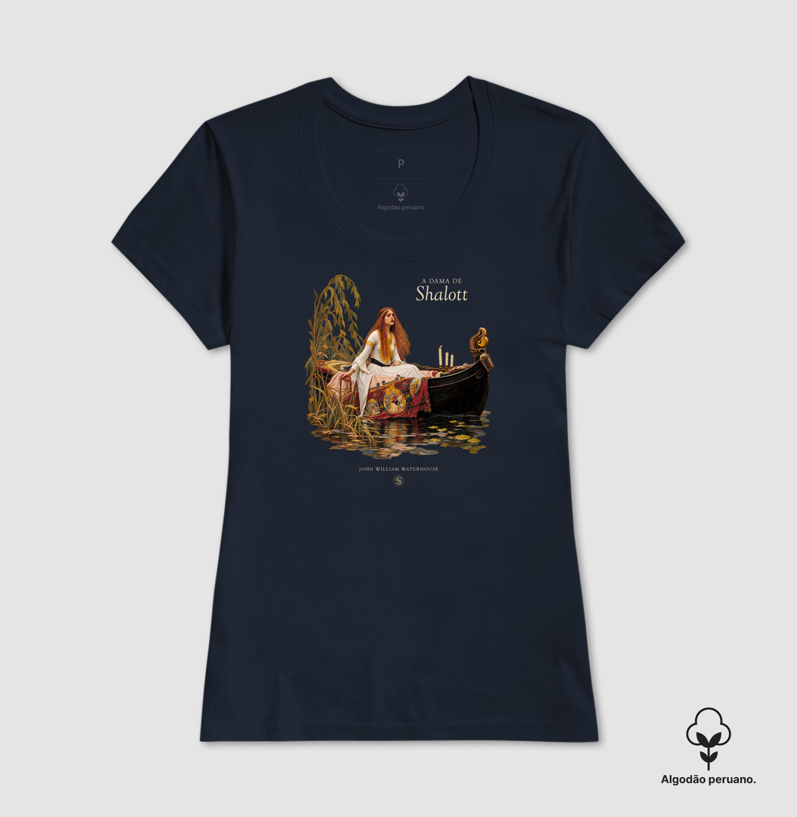 A Dama de Shalott — John William Waterhouse - Imagem 5