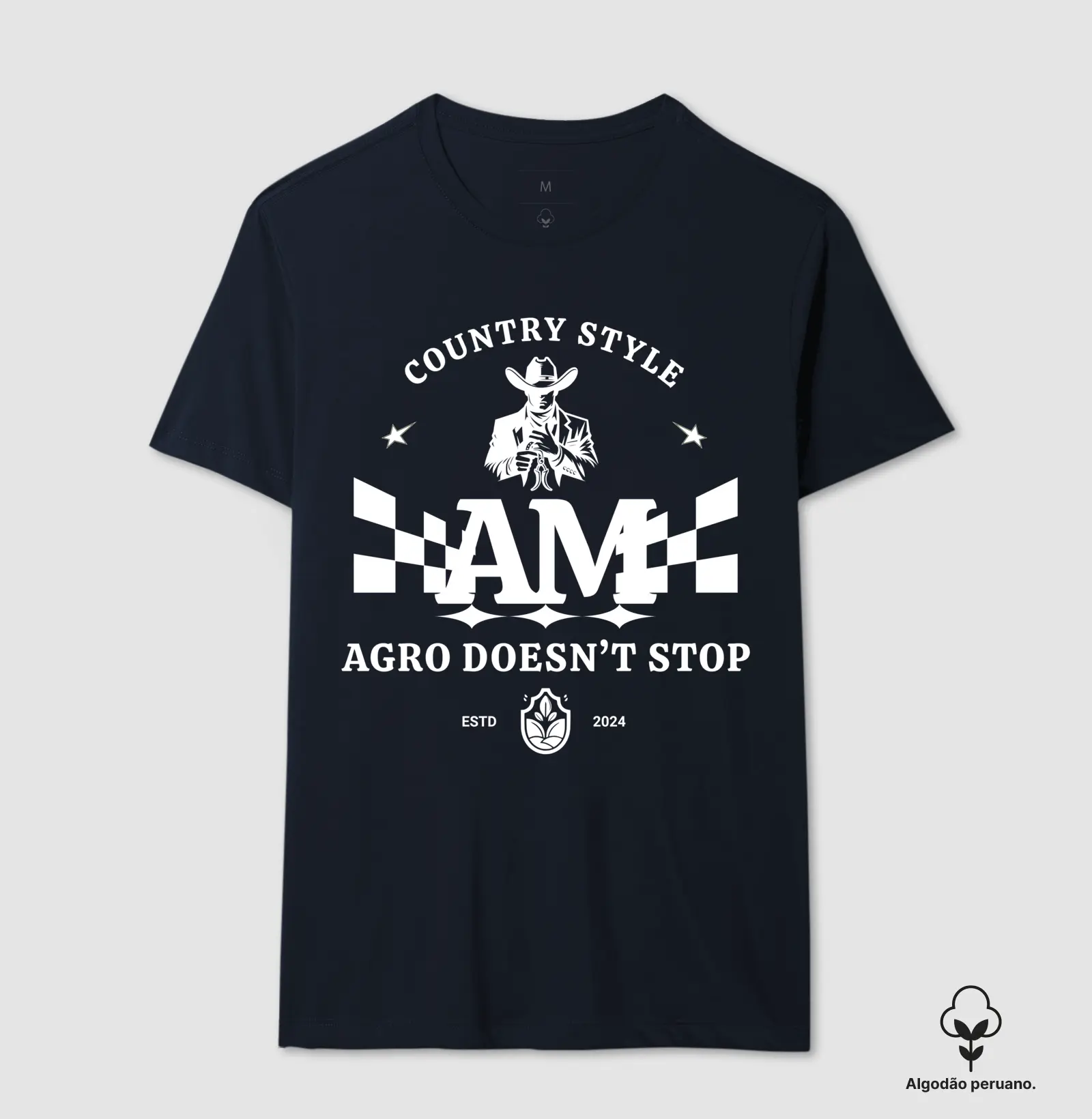 Camiseta Algodão Peruano Agro Mato - Imagem 4