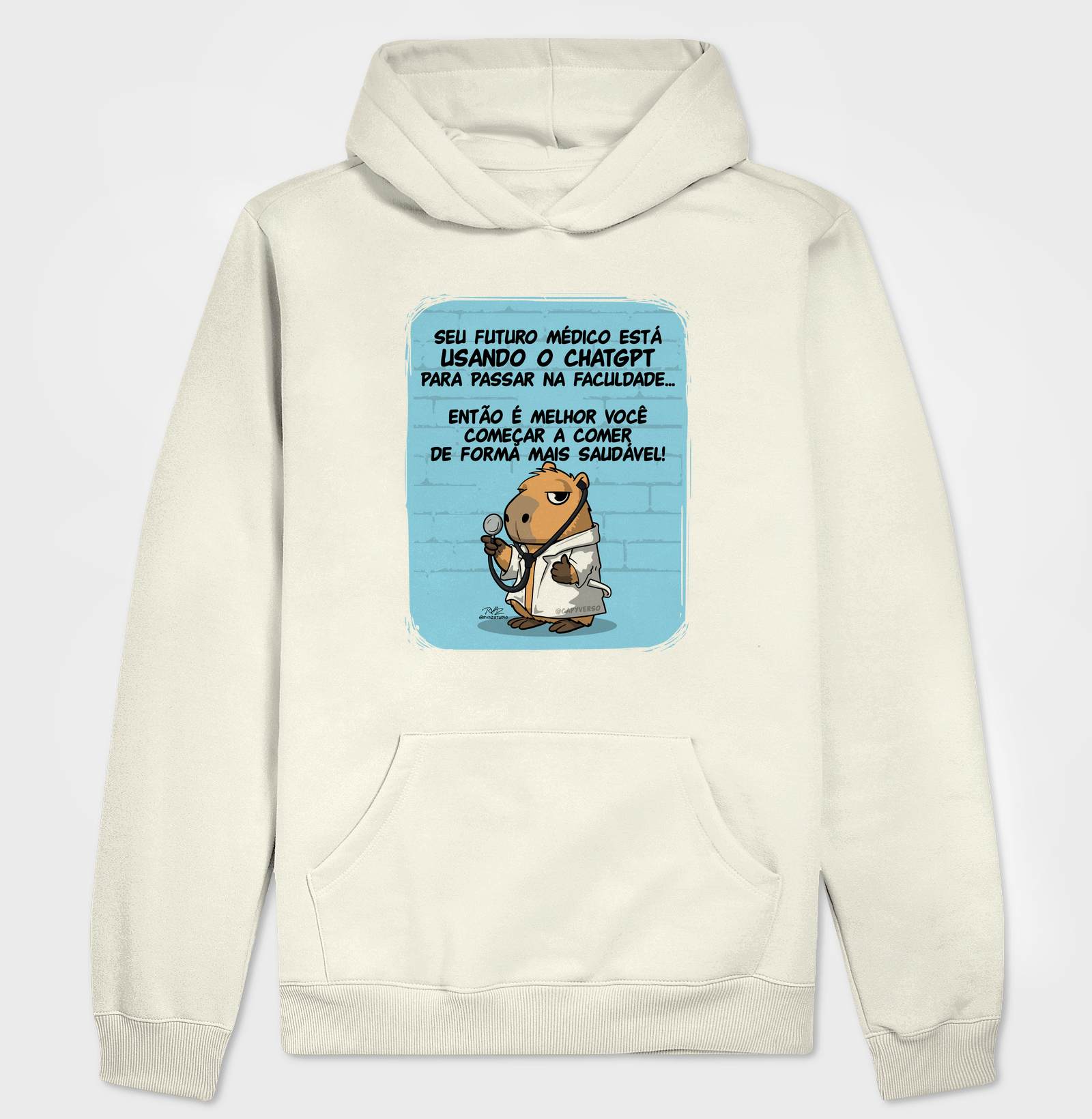 Camiseta Capivara Médico - Imagem 3