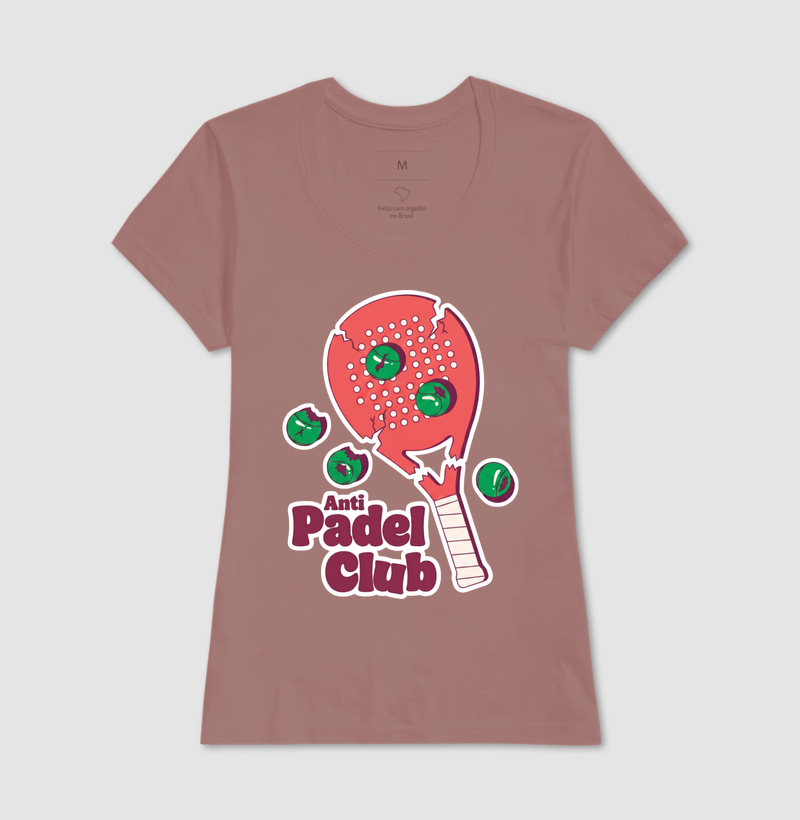 Camiseta Anti Padel Club Raquete Quebrada - Imagem 17