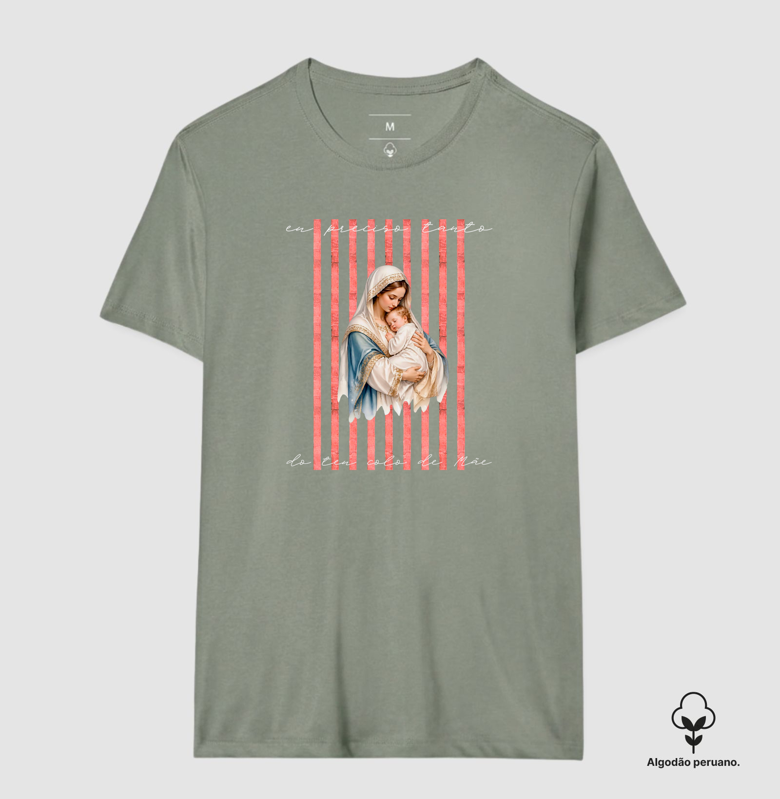Camisa Eu Preciso Tanto do Teu Colo de Mãe - Imagem 9
