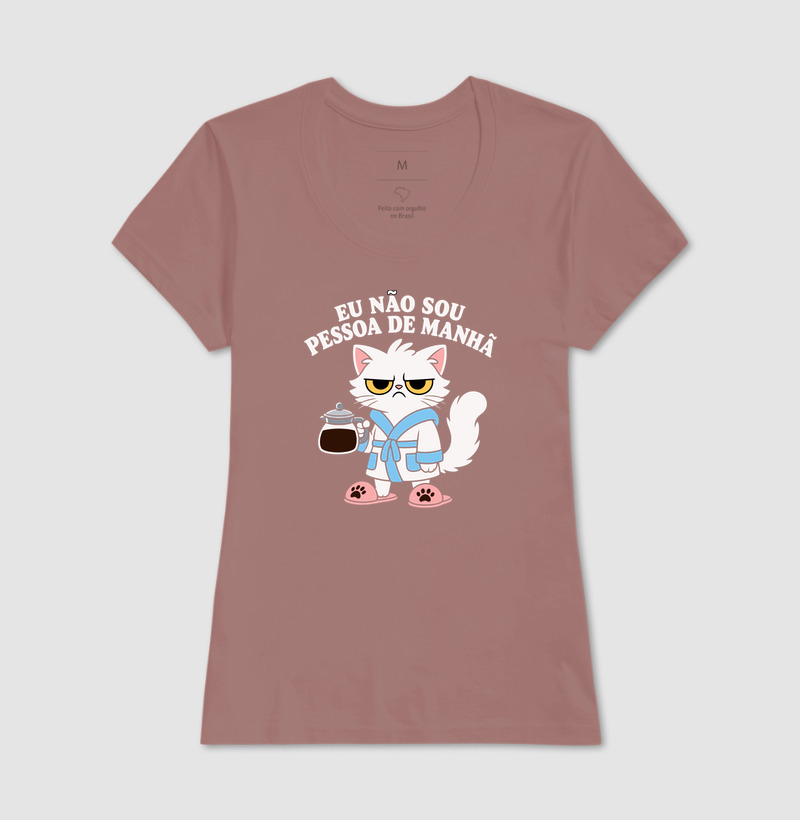 Eu Não Sou Pessoa de Manhã - Gato com Café - Imagem 14