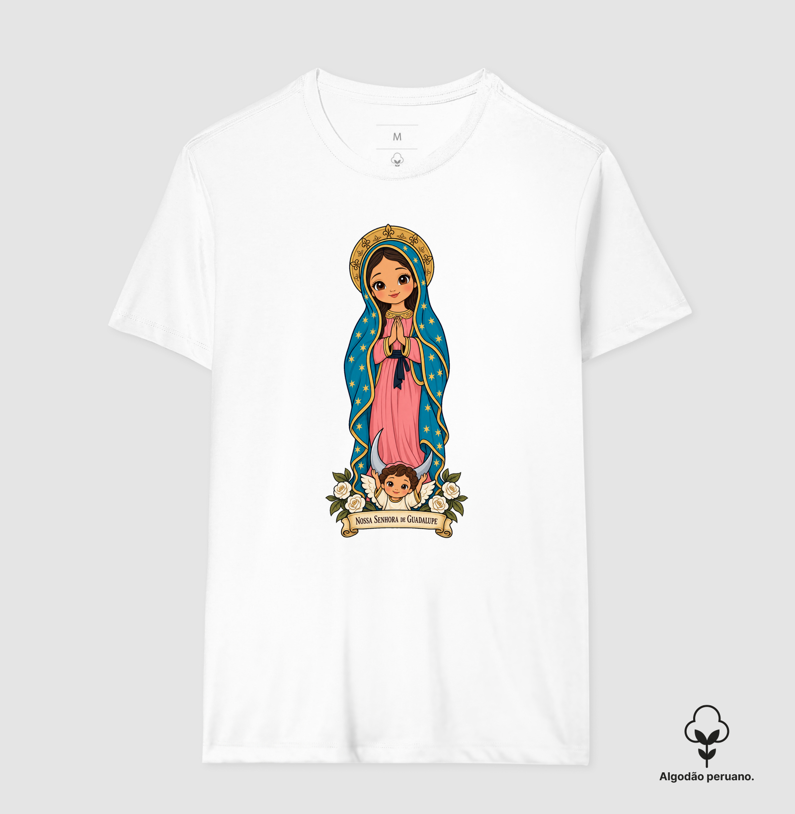 Nossa Senhora de Guadalupe estilo chibi - Imagem 7