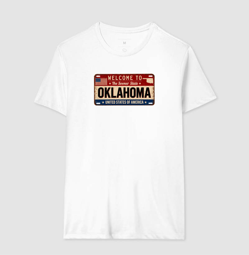 Oklahoma (placa envelhecida) - Imagem 6