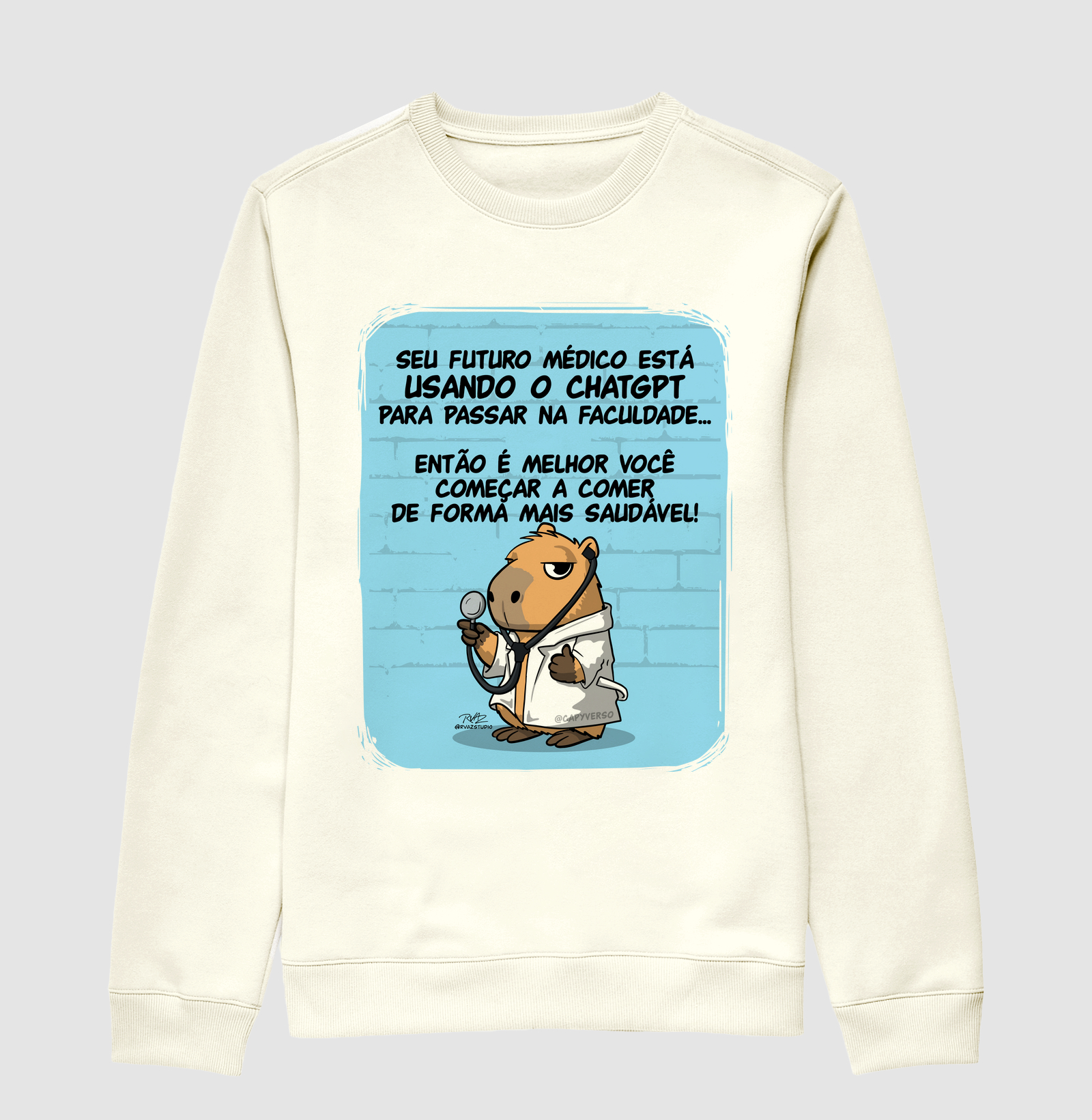 Camiseta Capivara Médico - Imagem 2