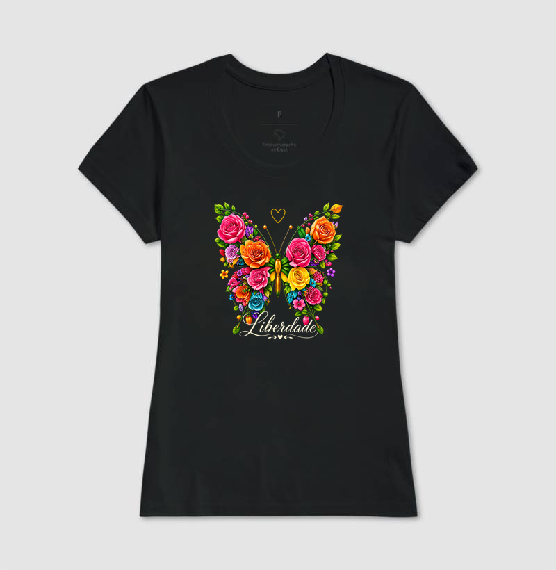 Camiseta Borboleta Liberdade - Imagem 3