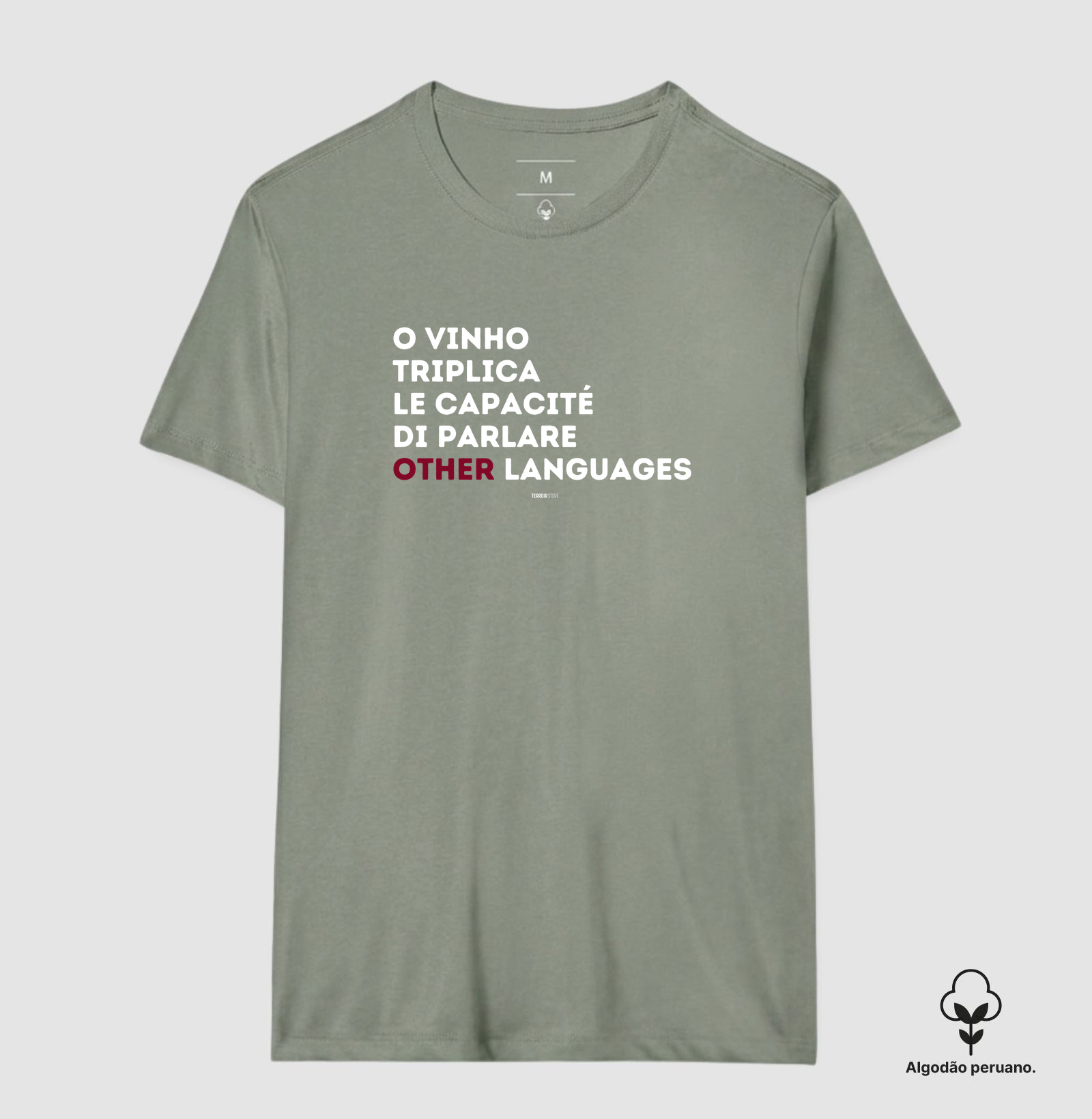 Camiseta O Vinho Triplica  - Imagem 5