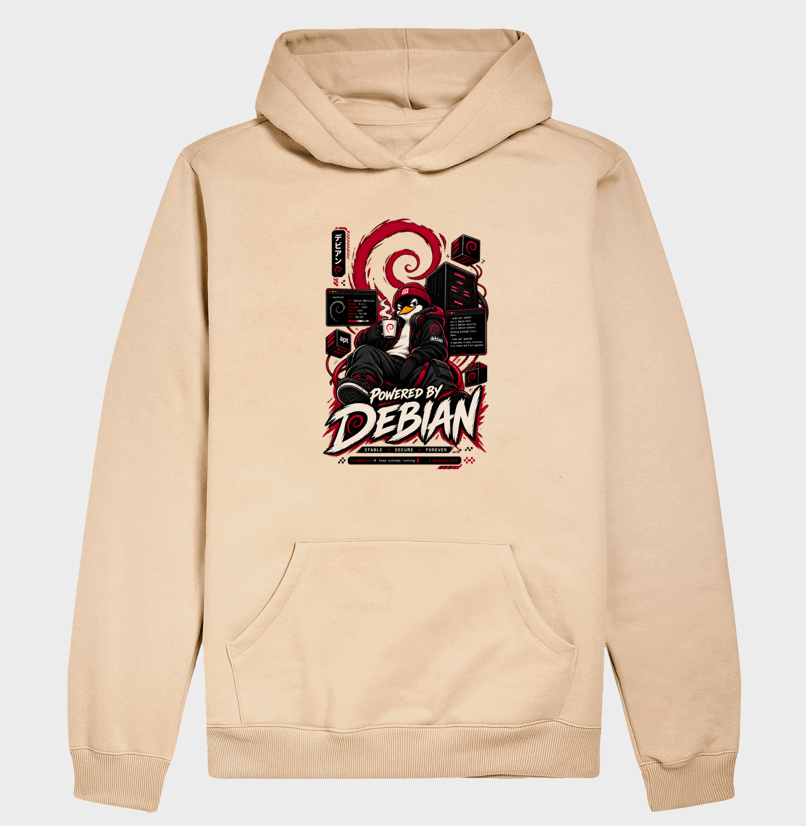 Powered by Debian — Stable, Secure, Forever - Imagem 5