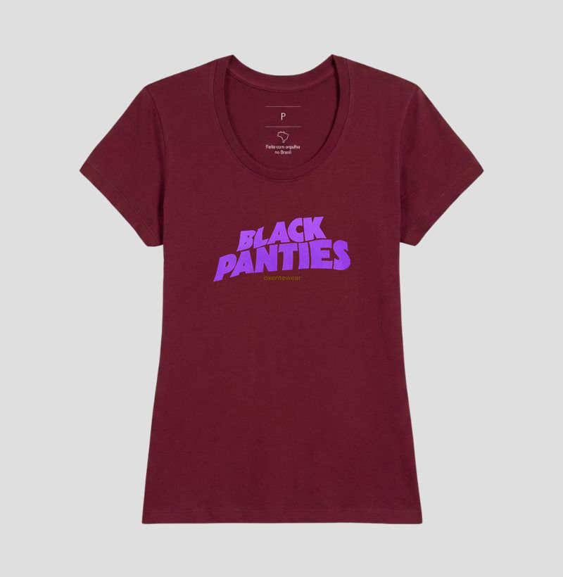 Camiseta Black Panties (Calcinha Preta) | OxenteWear - Imagem 15