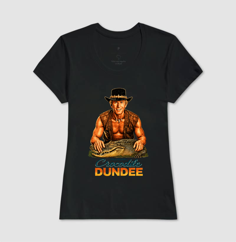 Camiseta Crocodilo Dundee Paul Hogan - Imagem 3