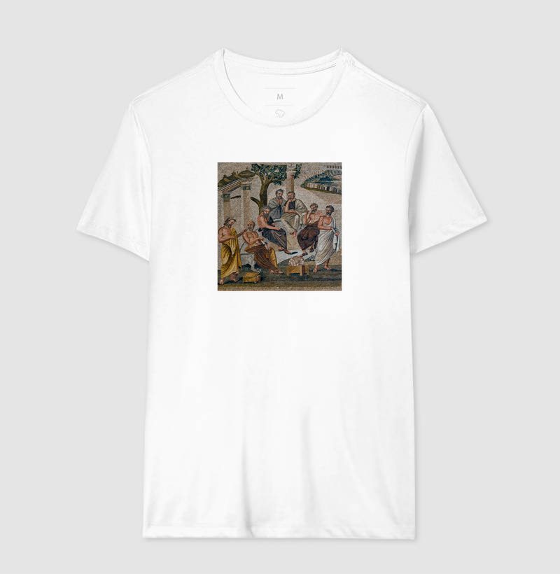 A Academia de Platão — Mosaico de Pompeia - Imagem 5