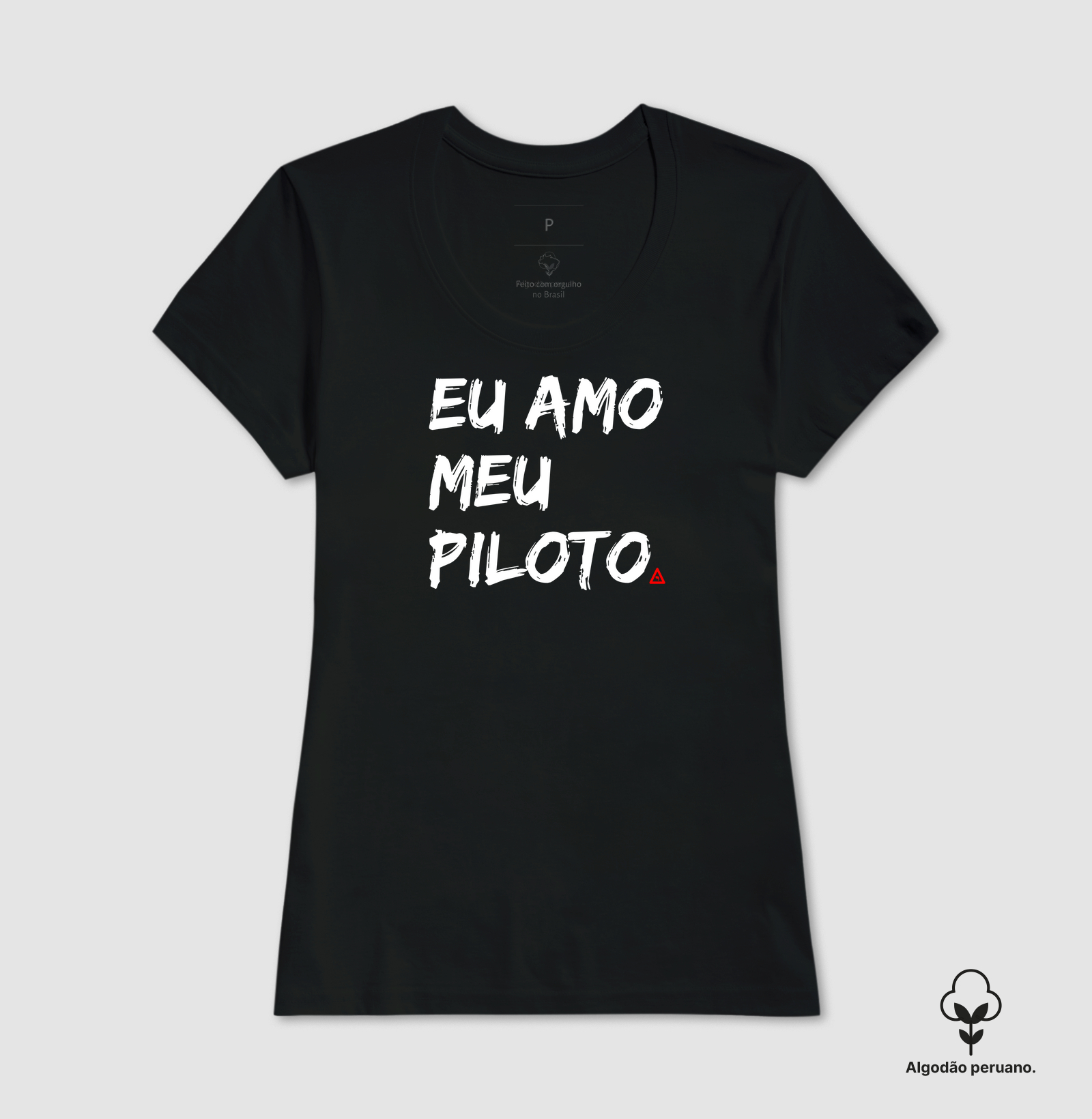 Camiseta Eu Amo Meu Piloto - Mr. GADU