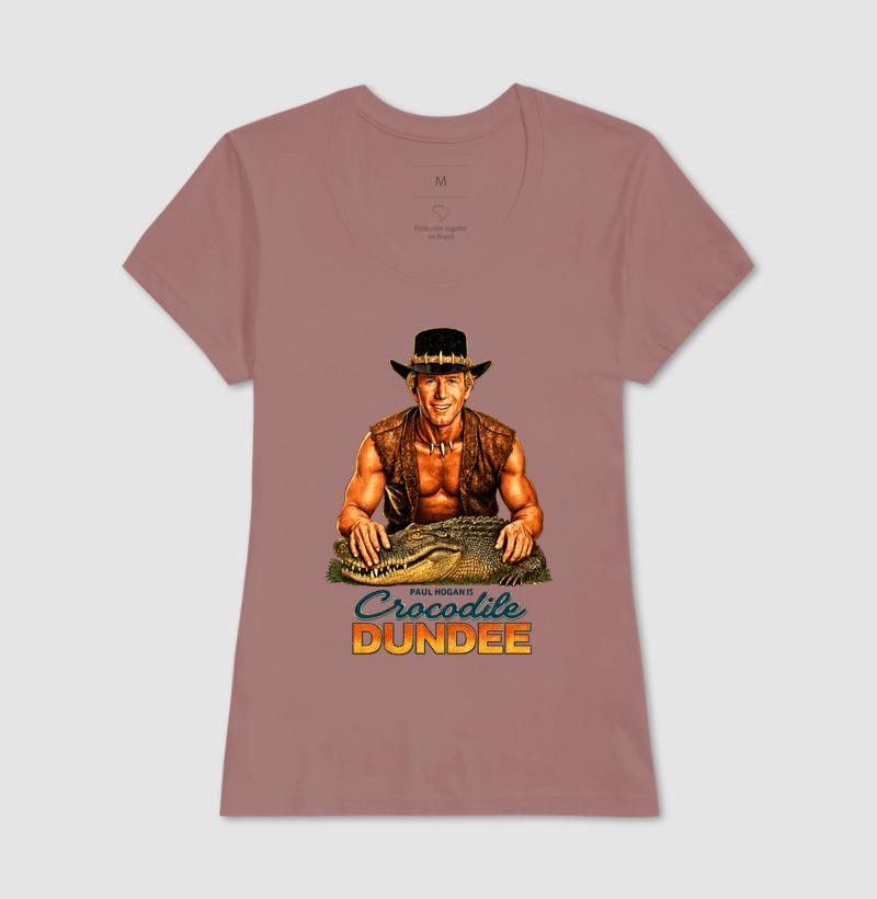 Camiseta Crocodilo Dundee Paul Hogan - Imagem 17