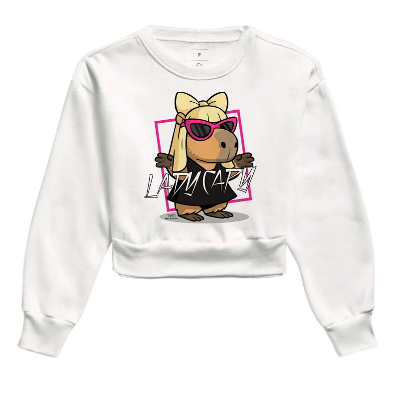 Camiseta Capivara Lady Capy - Imagem 3