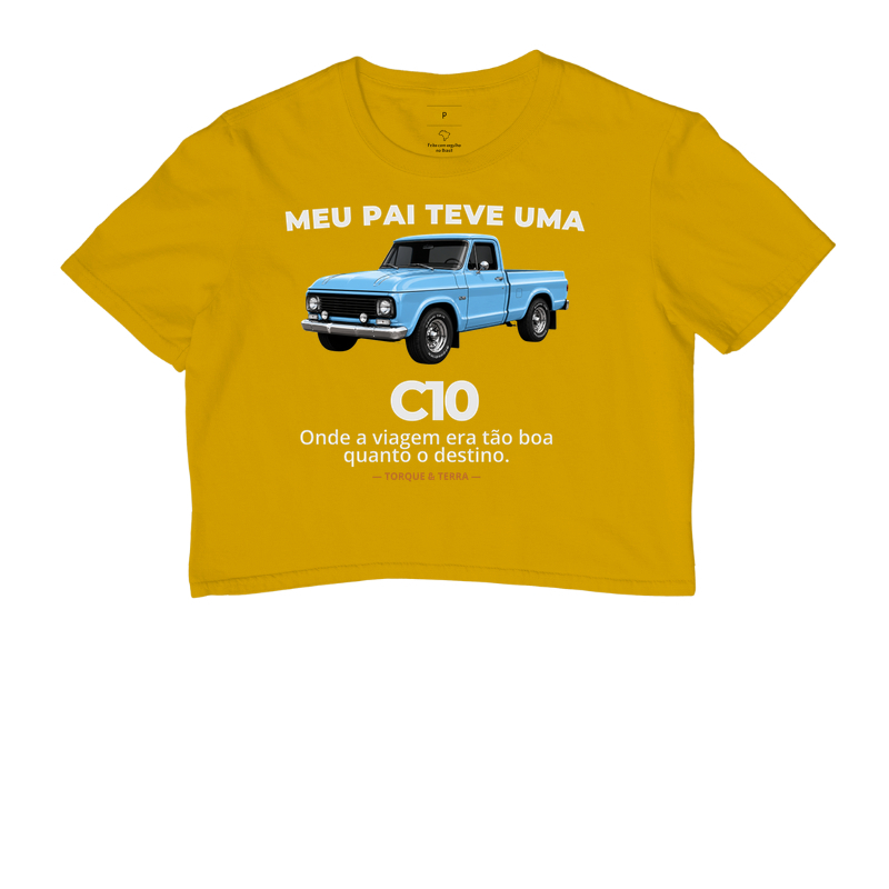 Meu pai teve uma - C10 - azul - Imagem 8