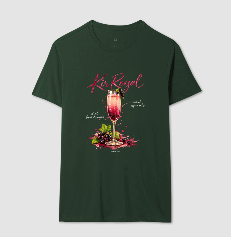 Camiseta Kir Royal – Drink com Espumante e Licor de Cassis - Imagem 10
