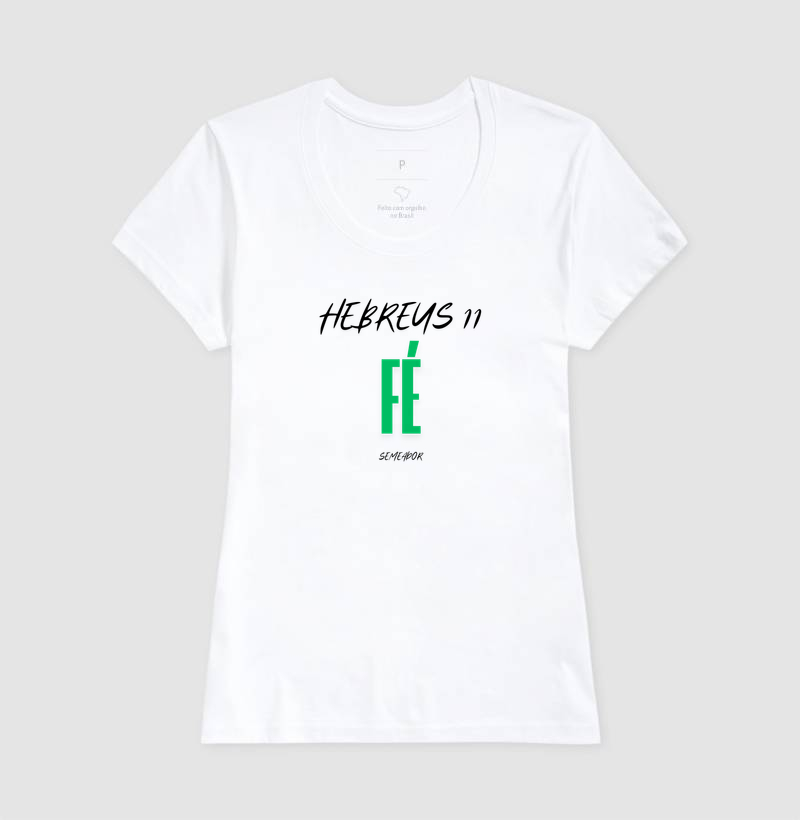 Camiseta Cristã Hebreus 11 Fé - Imagem 5
