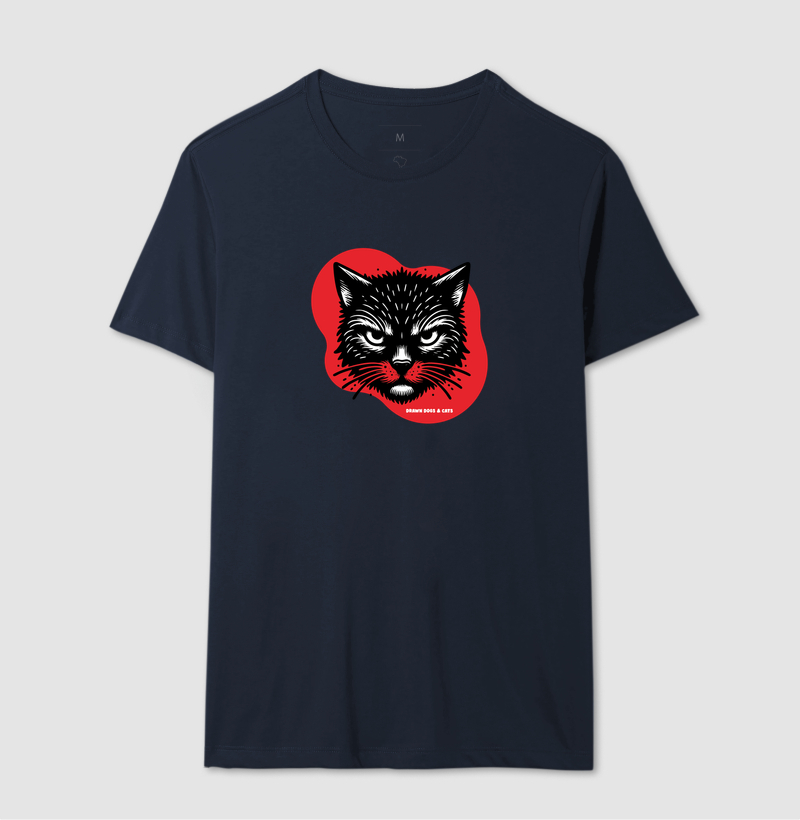 Gato preto e fundo vermelho - Imagem 7