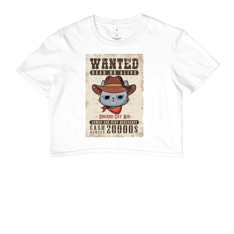 Camiseta Wanted Cat Kid - Imagem 3