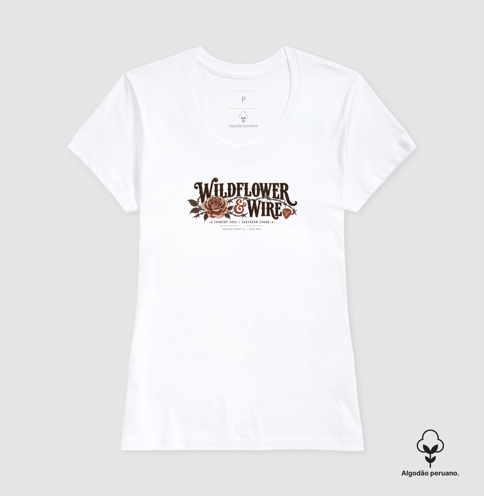 Baby Look Wildflower & Wire - Imagem 2