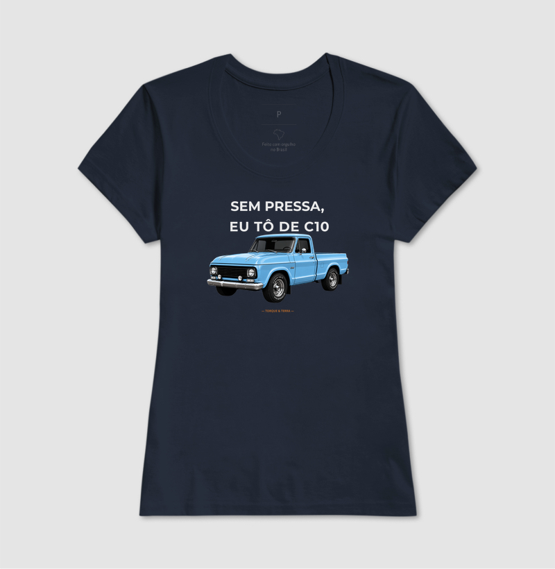 Sem pressa, eu tô de C10 - azul - Imagem 7