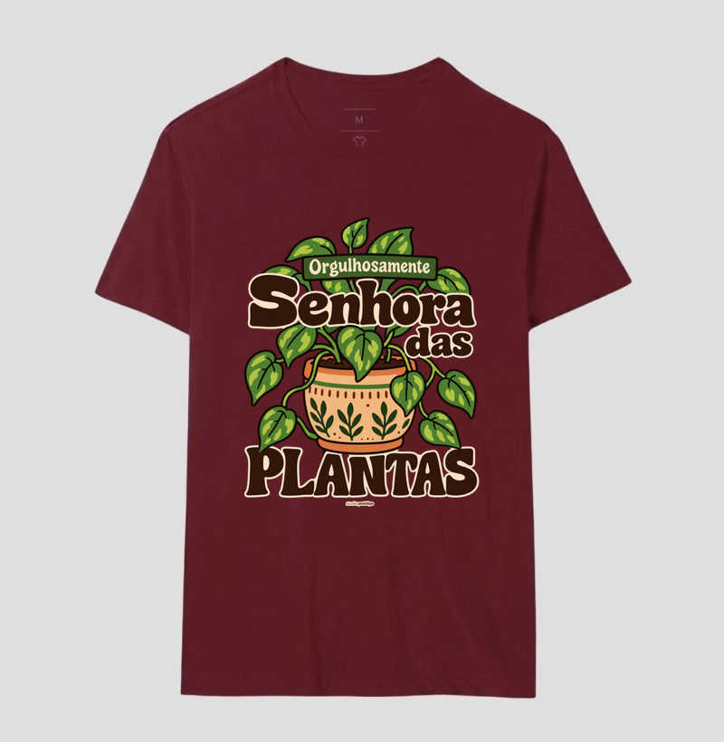 Camiseta Orgulhosamente Senhora das Plantas - Imagem 18