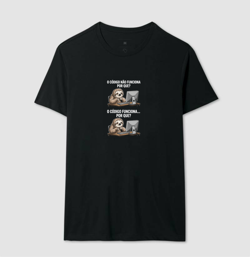 Camiseta O Código da Preguiça - Imagem 2