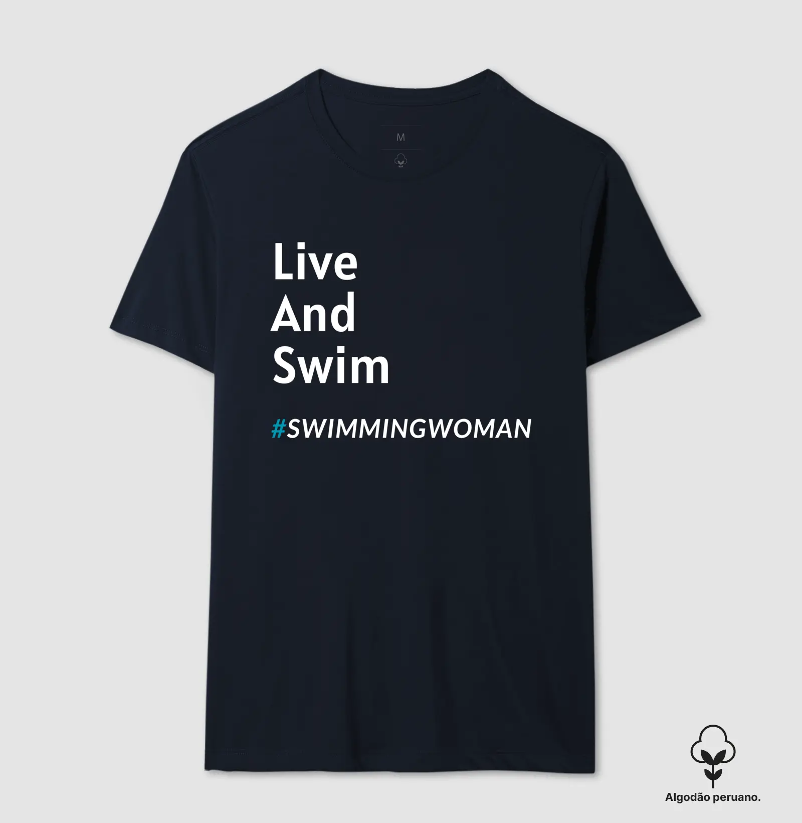 Camiseta Live And Swim  - Imagem 2
