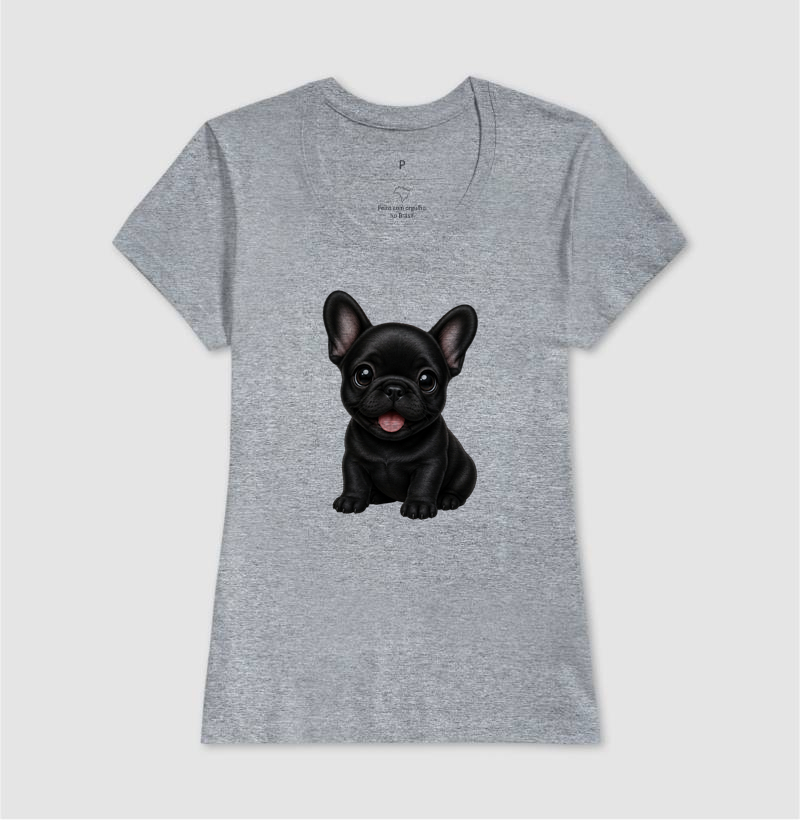 Bulldog (Buldogue) Francês Preto - Desenho Animado - Imagem 9