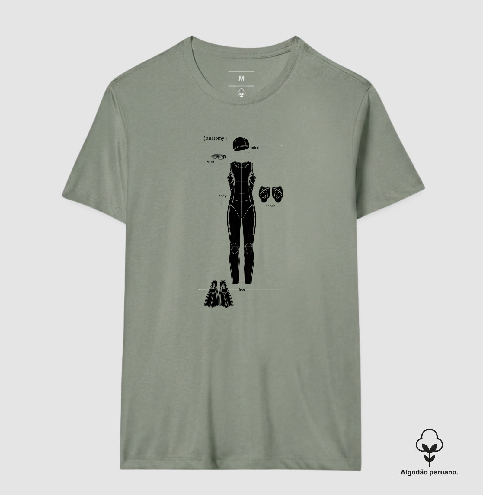 Camiseta Algodão Peruano - Raia Nove - Anatomy - Imagem 5