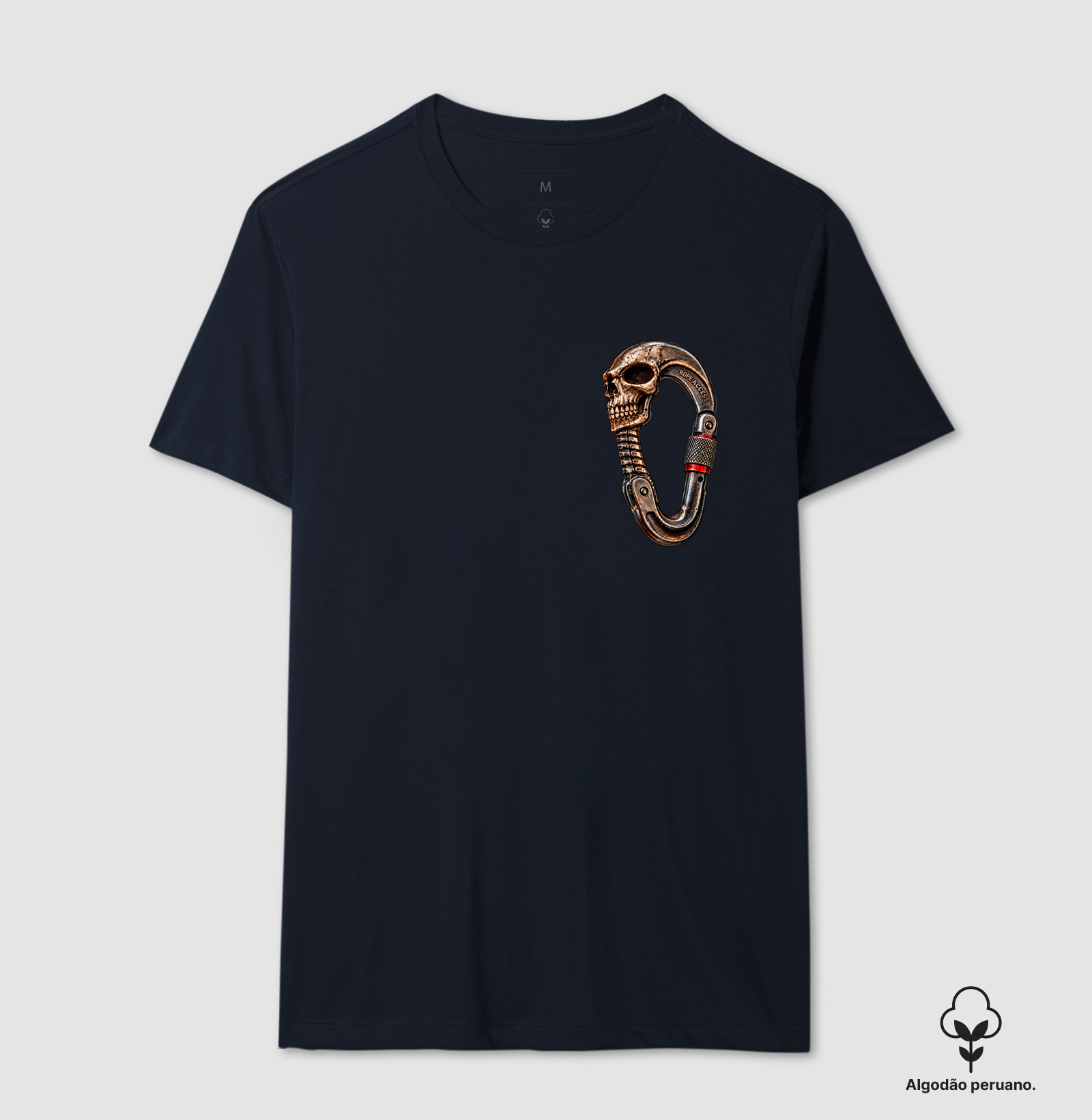 Skull Carabiner, Mosquetão no Peito - Imagem 8
