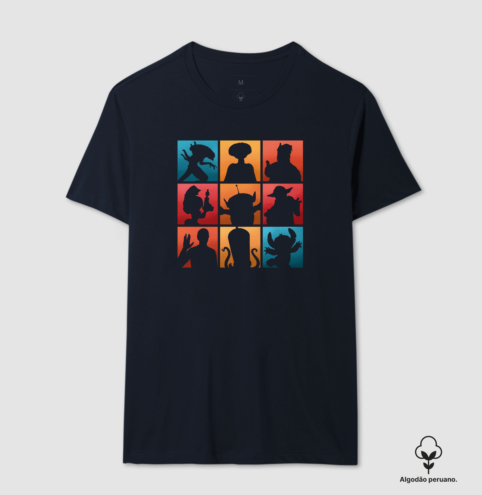 Camiseta Algodão Peruano Alien Gang - Imagem 4