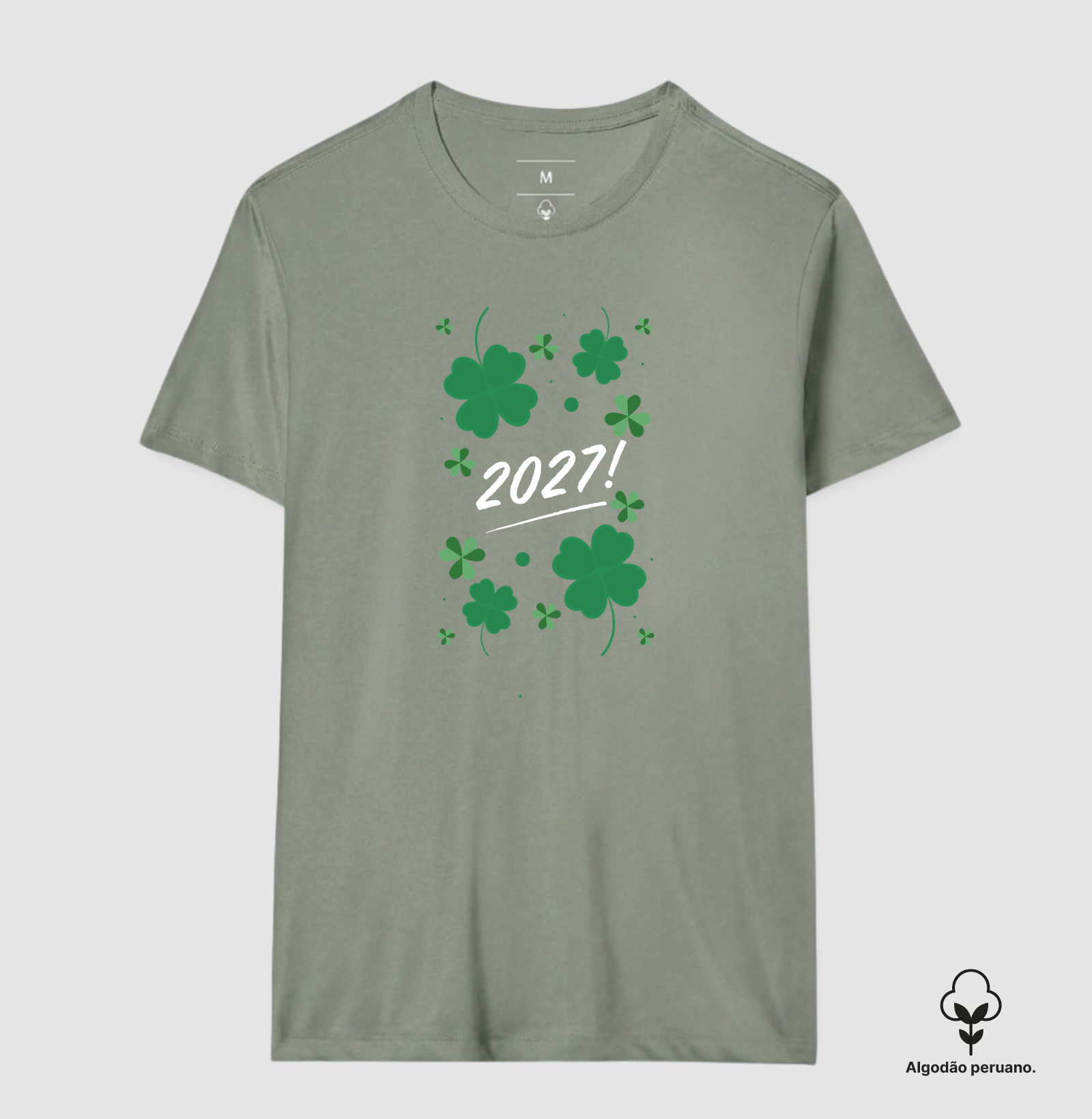 Camiseta Sorte 2027 – Trevos da Virada - Imagem 9