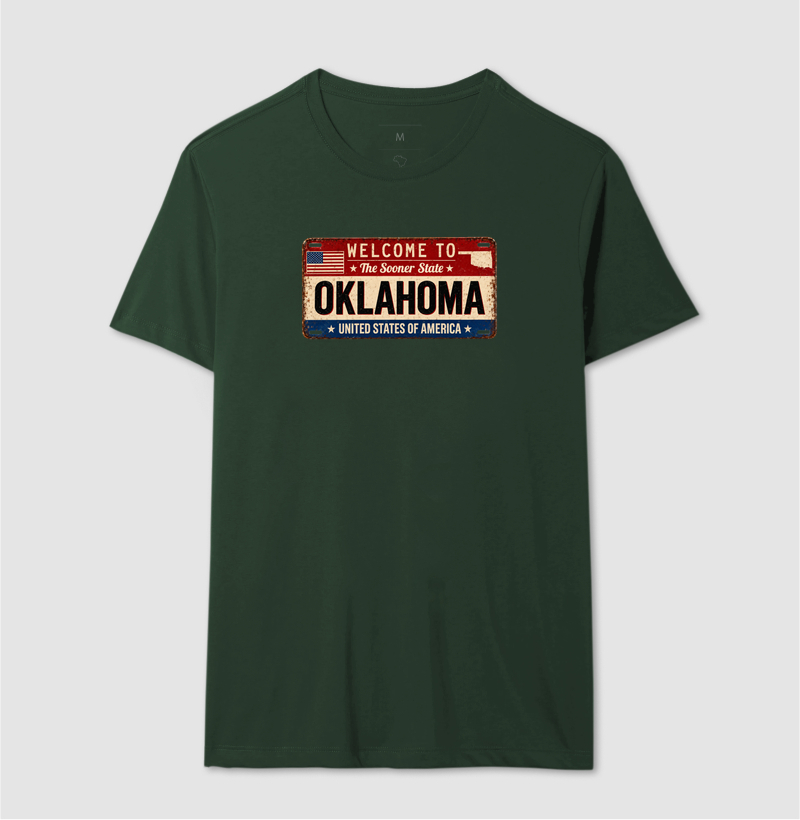 Oklahoma (placa envelhecida) - Imagem 14