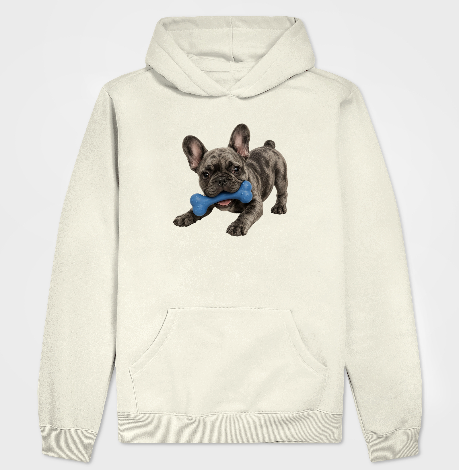 Bulldog (Buldogue) Francês Cinza - Desenho Animado - Imagem 3