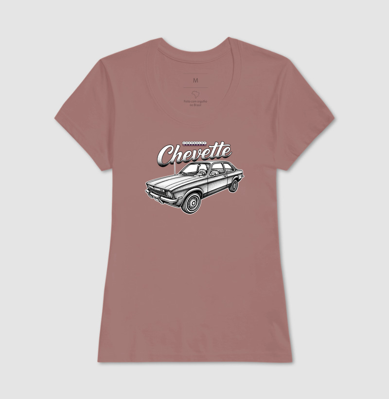 Chevrolet Chevette Tubarão Lateral - Clássico Anos 70 Pontilhado - Imagem 11