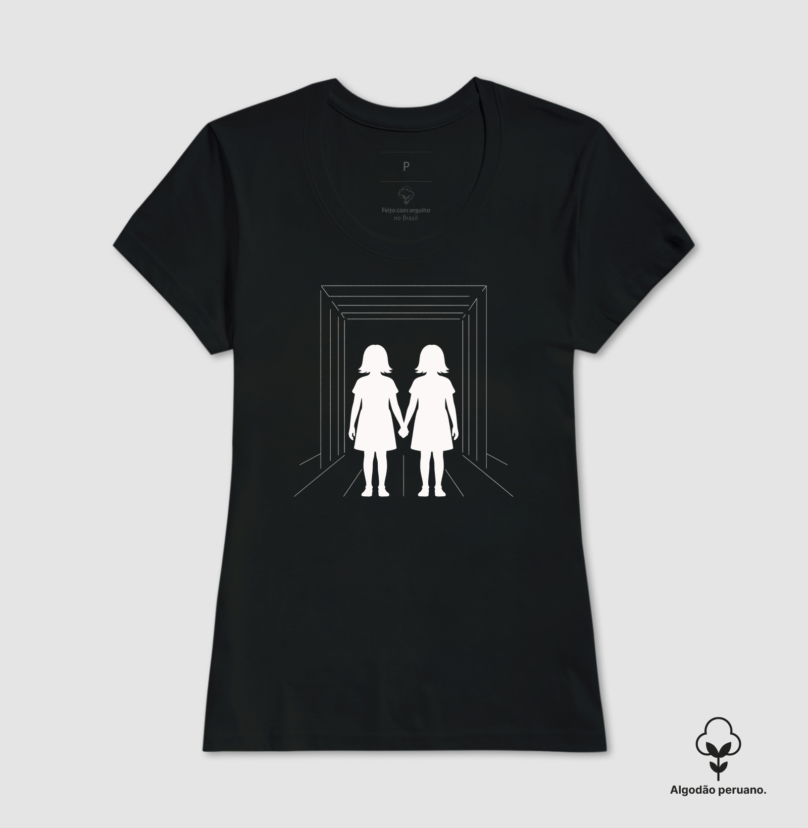 Camiseta Algodão Peruano Come Play With Us - Imagem 6