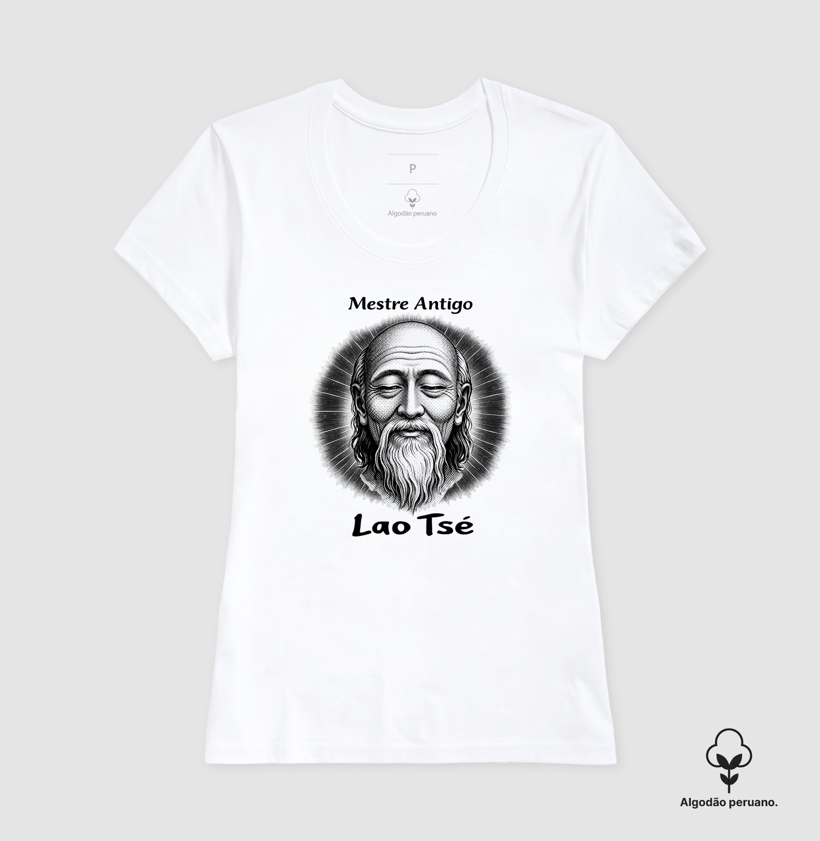 Lao Tsé • Mestre Antigo (algodão peruano) - Imagem 11