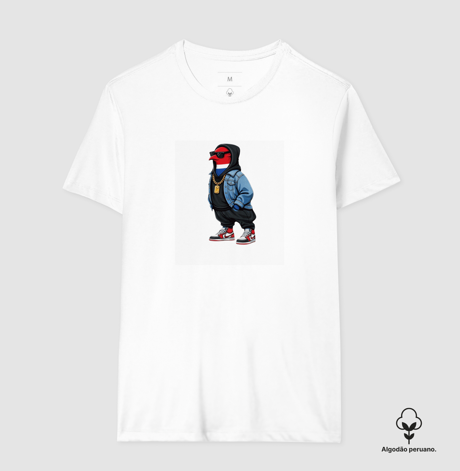 Essa estampa é puro estilo das ruas — com atitude que domina o visual streetwear! Vista essa camiseta e mostre que você tem flow, estilo e atitude em cada passo. - Imagem 8