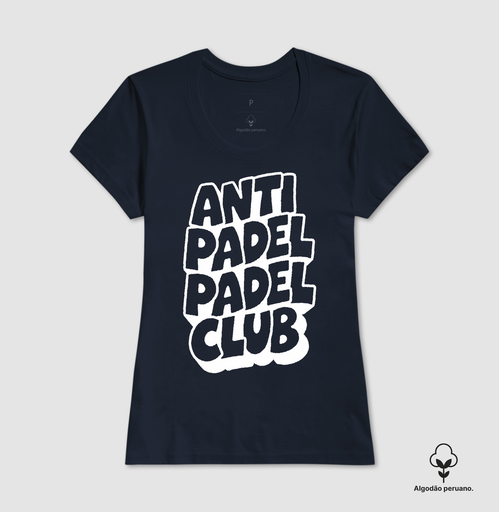 Camiseta Anti Padel Padel Club Bold - Imagem 8
