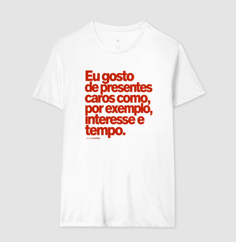 Eu Gosto de Presentes Caros (estampa G) - Imagem 4